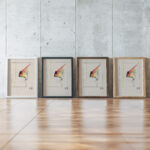 Aus meinem Leben 50 Blatter VIII 1923 Karl Wiener framed posters mockup