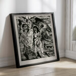 Austreibung aus dem Paradies 1919 Lovis Corinth 4 mockup