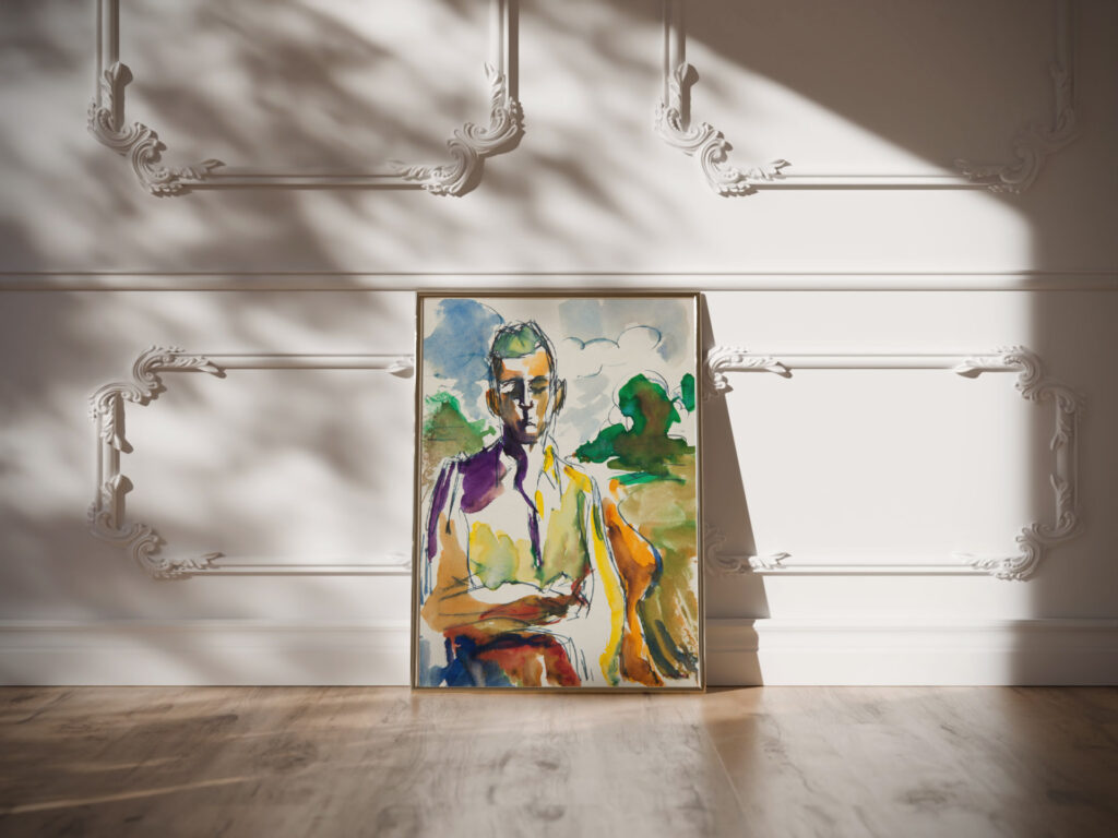 Autoportret 1950 Marian Kopf video mockup