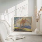 Autumn Birch Trees in a Sunlit Meadow 1932–1934 Zolo Palugyay 4 mockup