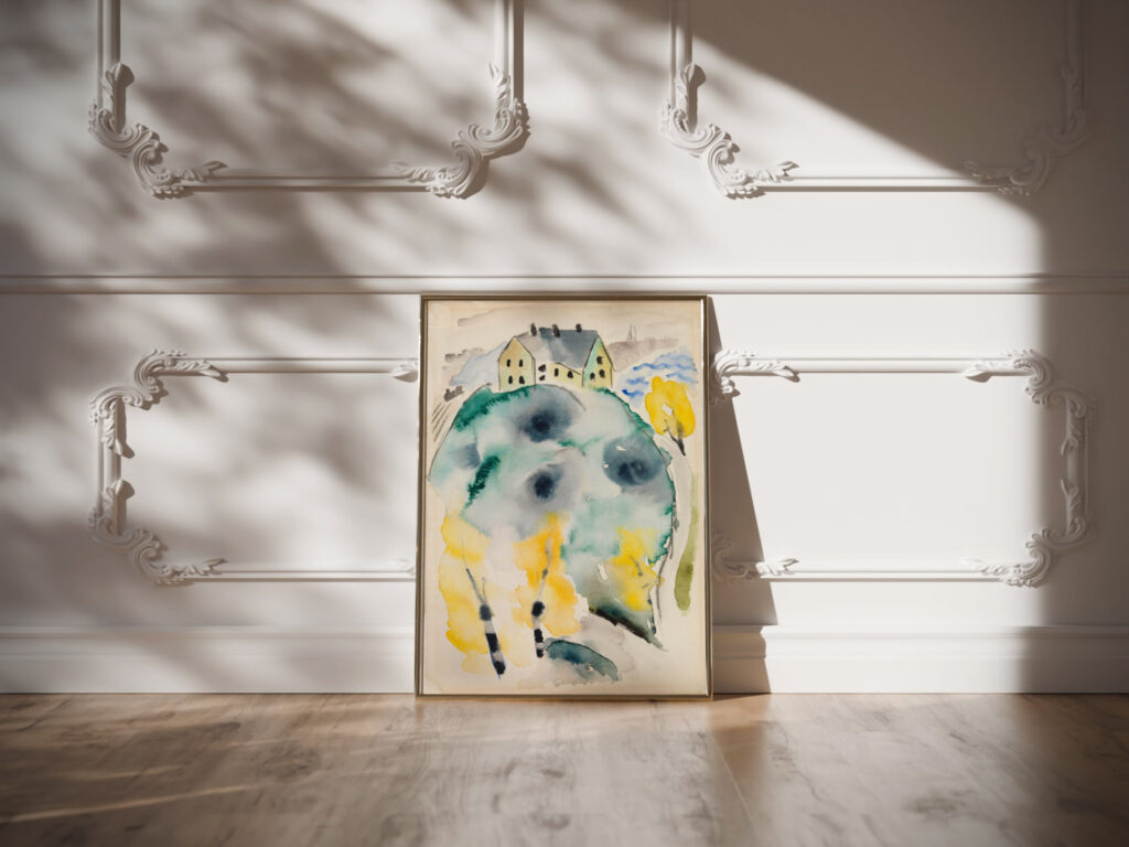 Autumn Landscape 1917 1923 Sulho Sipila video mockup