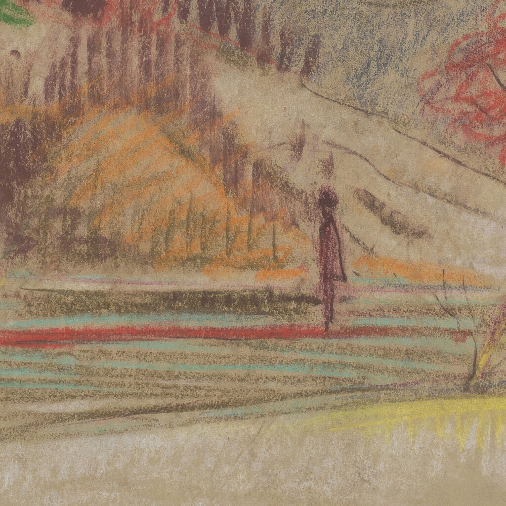 Autumn Landscape 1935–1944 Arnold Peter Weisz Kubincan 8 mockup