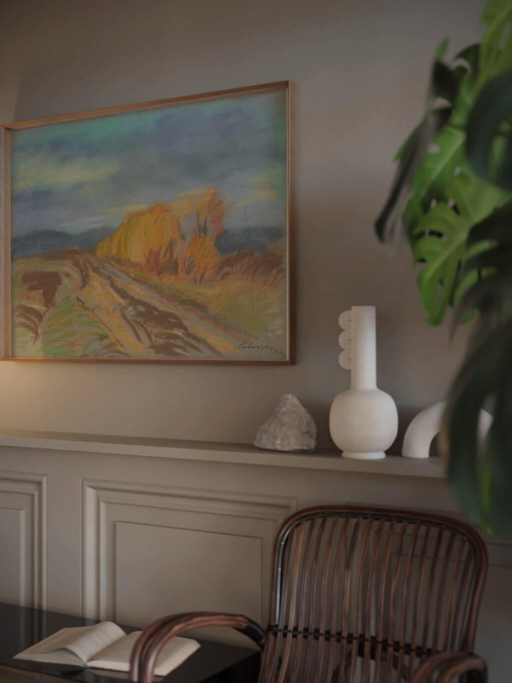 Autumn Motif 1929 Zolo Palugyay video mockup