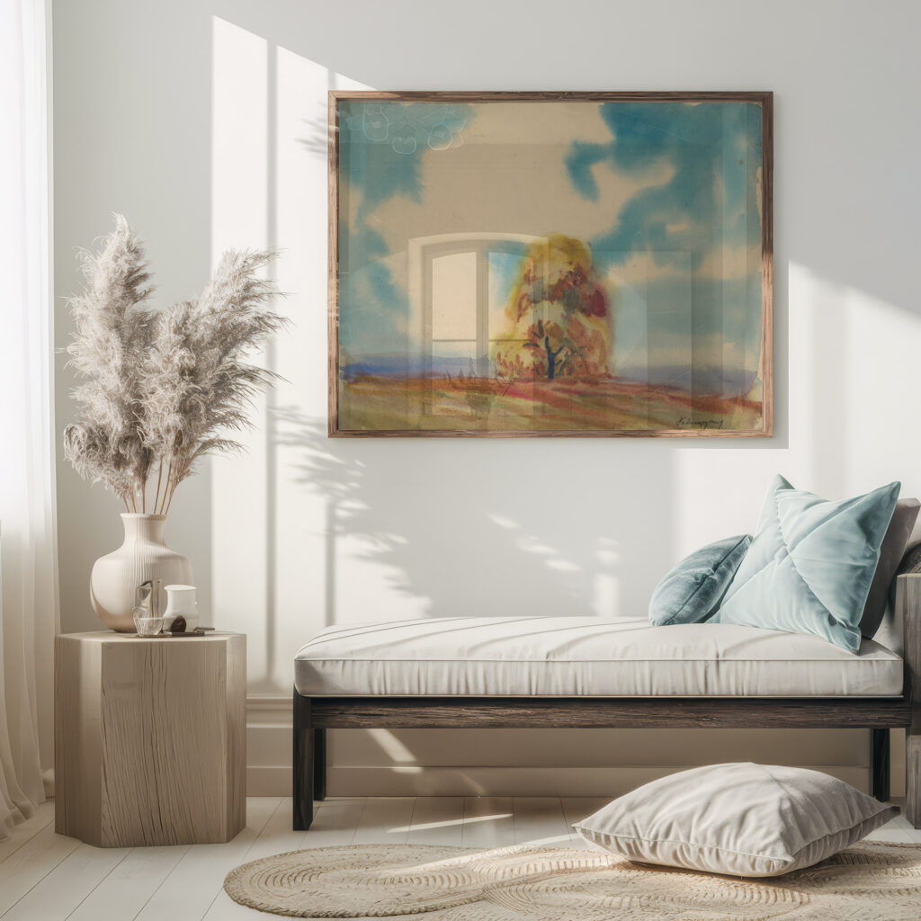 Autumn Tree 1933 Zolo Palugyay 5 mockup