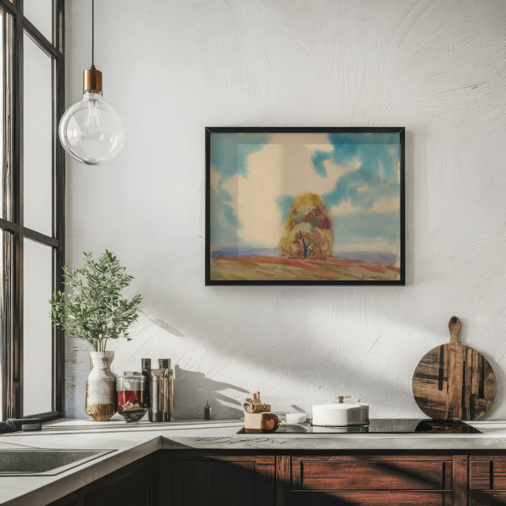 Autumn Tree 1933 Zolo Palugyay 6 mockup