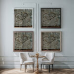 Autumn Tree in Stirred Air Winter Tree 1912 Egon Schiele framed posters mockup