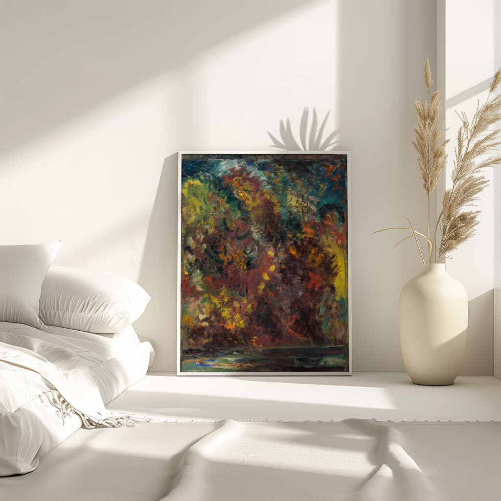 Autumn on a River Bank 1940–1944 Arnold Peter Weisz Kubincan 4 mockup