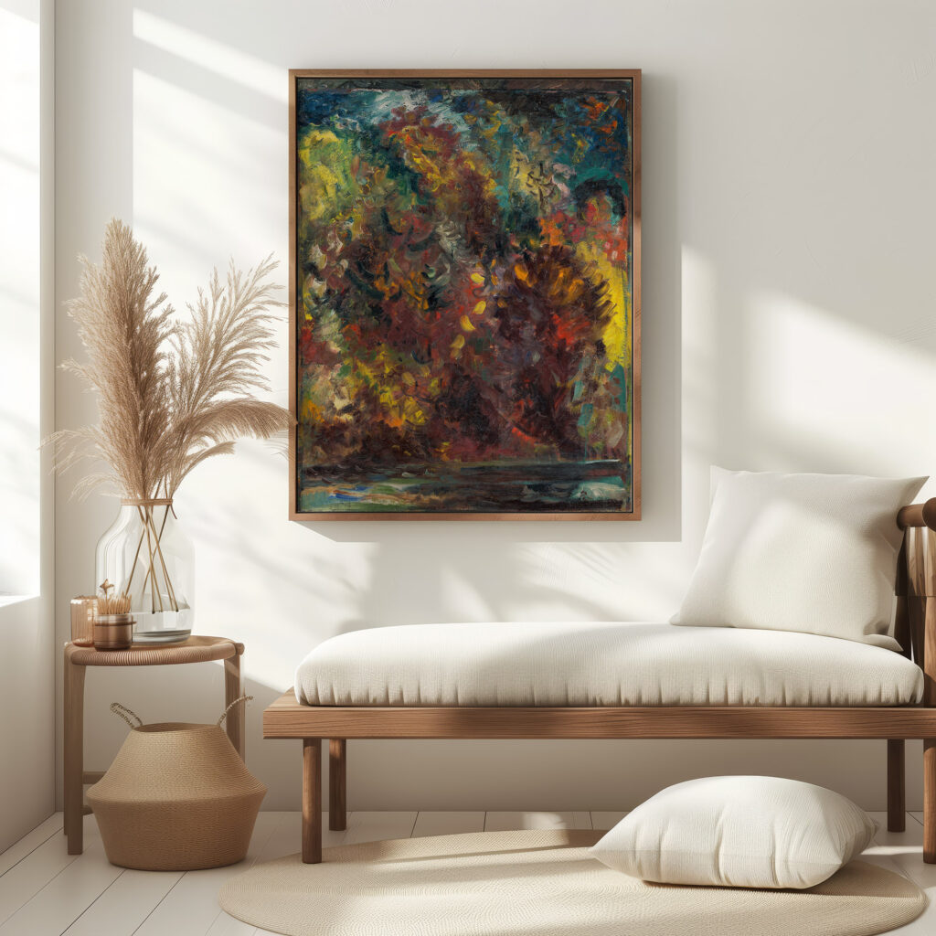 Autumn on a River Bank 1940–1944 Arnold Peter Weisz Kubincan 5 mockup