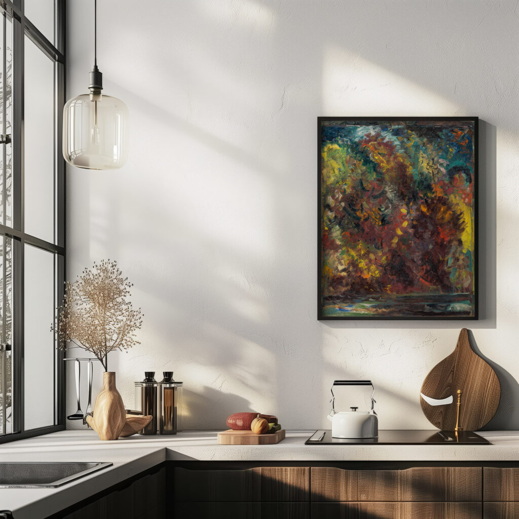 Autumn on a River Bank 1940–1944 Arnold Peter Weisz Kubincan 6 mockup