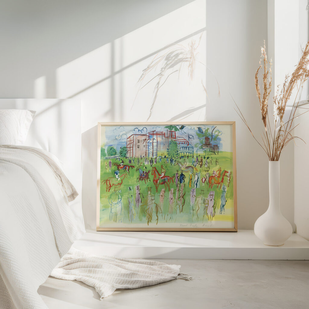 Avant le depart Ascot Raoul Dufy 4 mockup