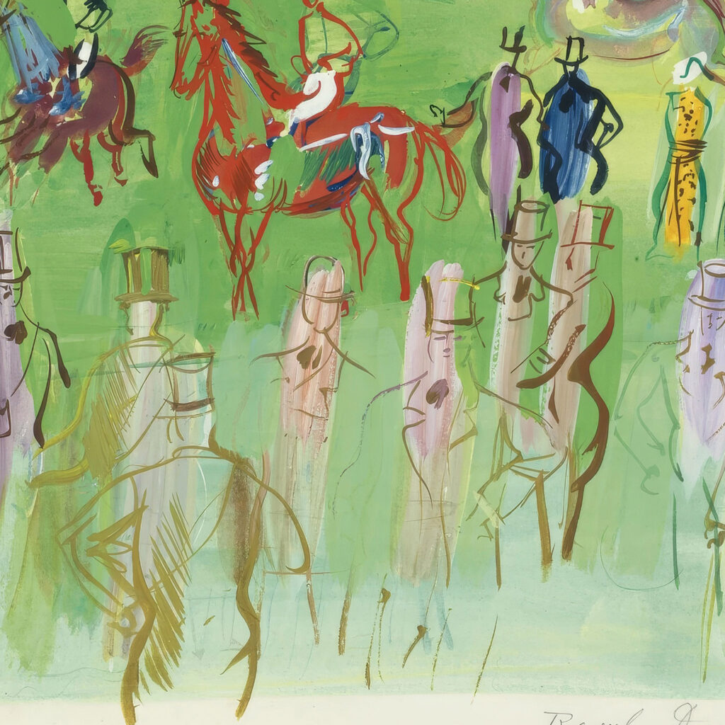 Avant le depart Ascot Raoul Dufy 8 mockup