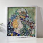 Baby Cradle 1917 1918 Gustav Klimt 5 mockup