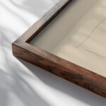 Baca 1932–1933 Mikulas Galanda close up dark wood mockup