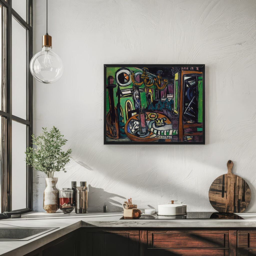 Backstage 1950 Max Beckmann 6 mockup