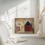 Backyard in the sunshine 1932 Tadeusz Makowski 4 mockup