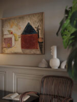 Backyard in the sunshine 1932 Tadeusz Makowski video mockup