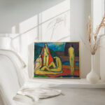 Badende Frauen 1914 Hermann Stenner 4 mockup