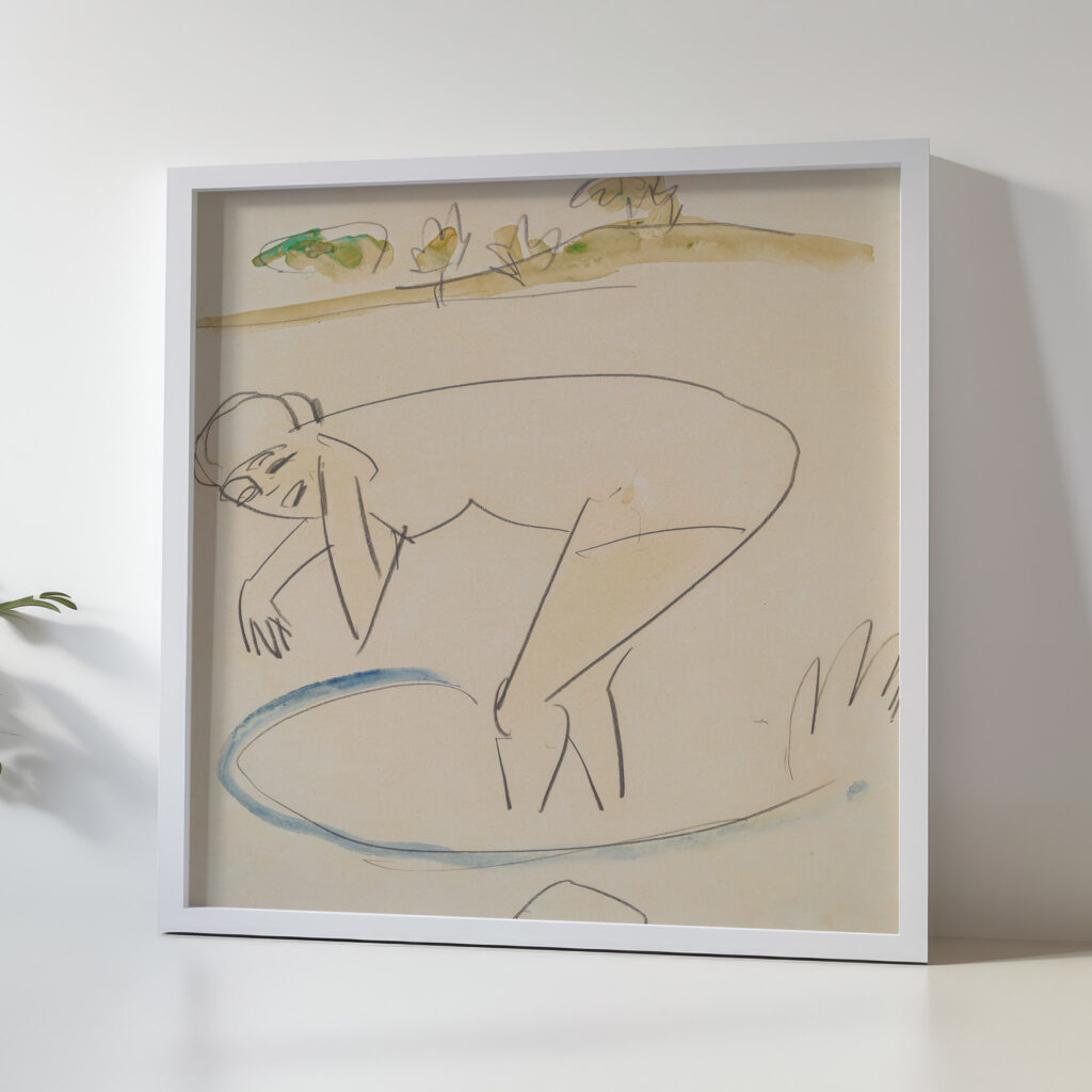 Badende am Ufer 1911 Ernst Ludwig Kirchner 5 mockup