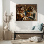 Bagpiper Joueurs de biniou 1929 Tadeusz Makowski 5 mockup