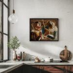 Bagpiper Joueurs de biniou 1929 Tadeusz Makowski 6 mockup