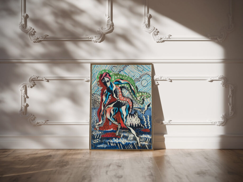 Baigneuse circa 1925 1926 Francis Picabia video mockup