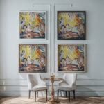 Baigneuses Emile Othon Friesz framed posters mockup