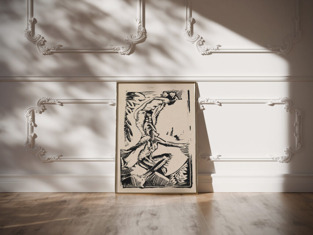 Balance ca. 1898 Arthur Bowen Davies video mockup