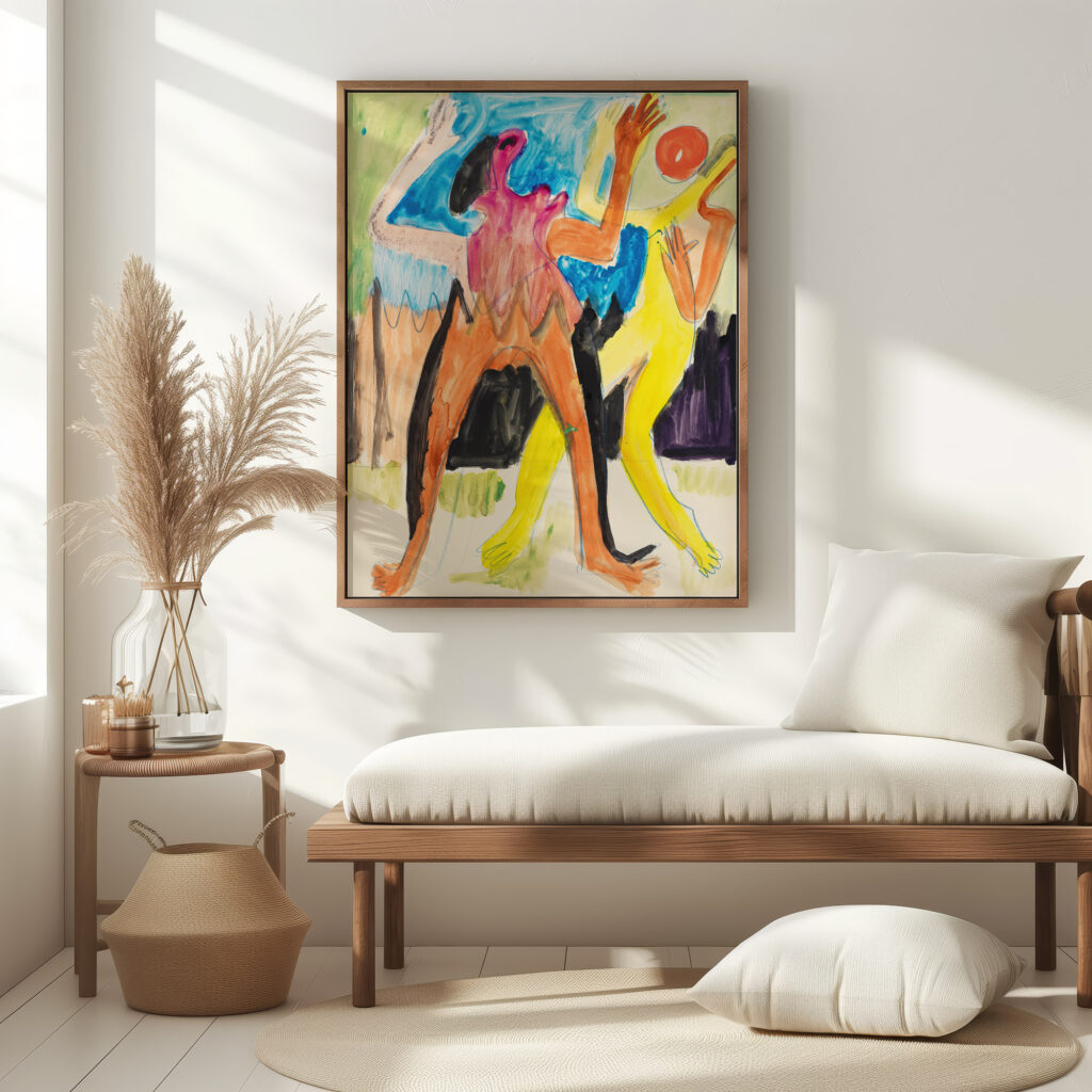 Ballspielendes Paar 1933 Ernst Ludwig Kirchner 5 mockup