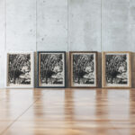 Bamboe 1920 Johannes Frederik Engelbert ten Klooster framed posters mockup