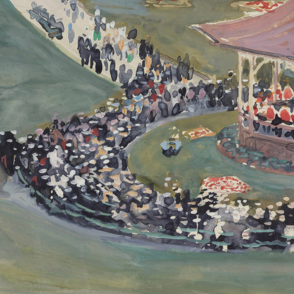 Band concert 1901 Joseph Pennell 8 mockup