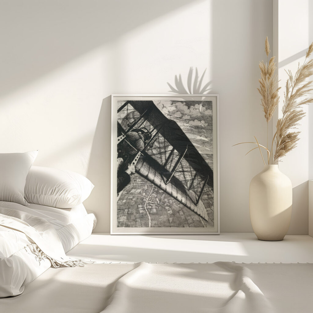 Banking at 4.000 Feet 1917 Christopher R. W. Nevinson 4 mockup