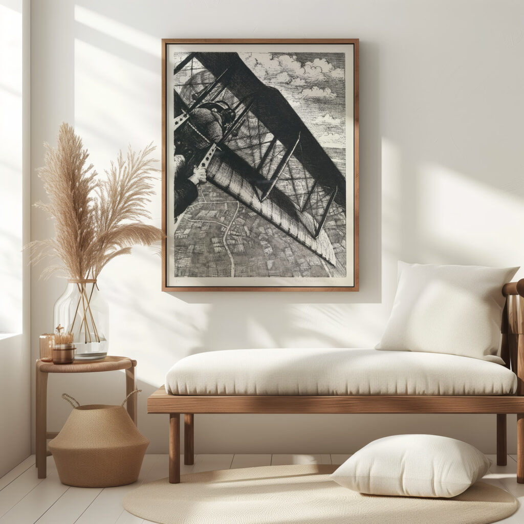 Banking at 4.000 Feet 1917 Christopher R. W. Nevinson 5 mockup