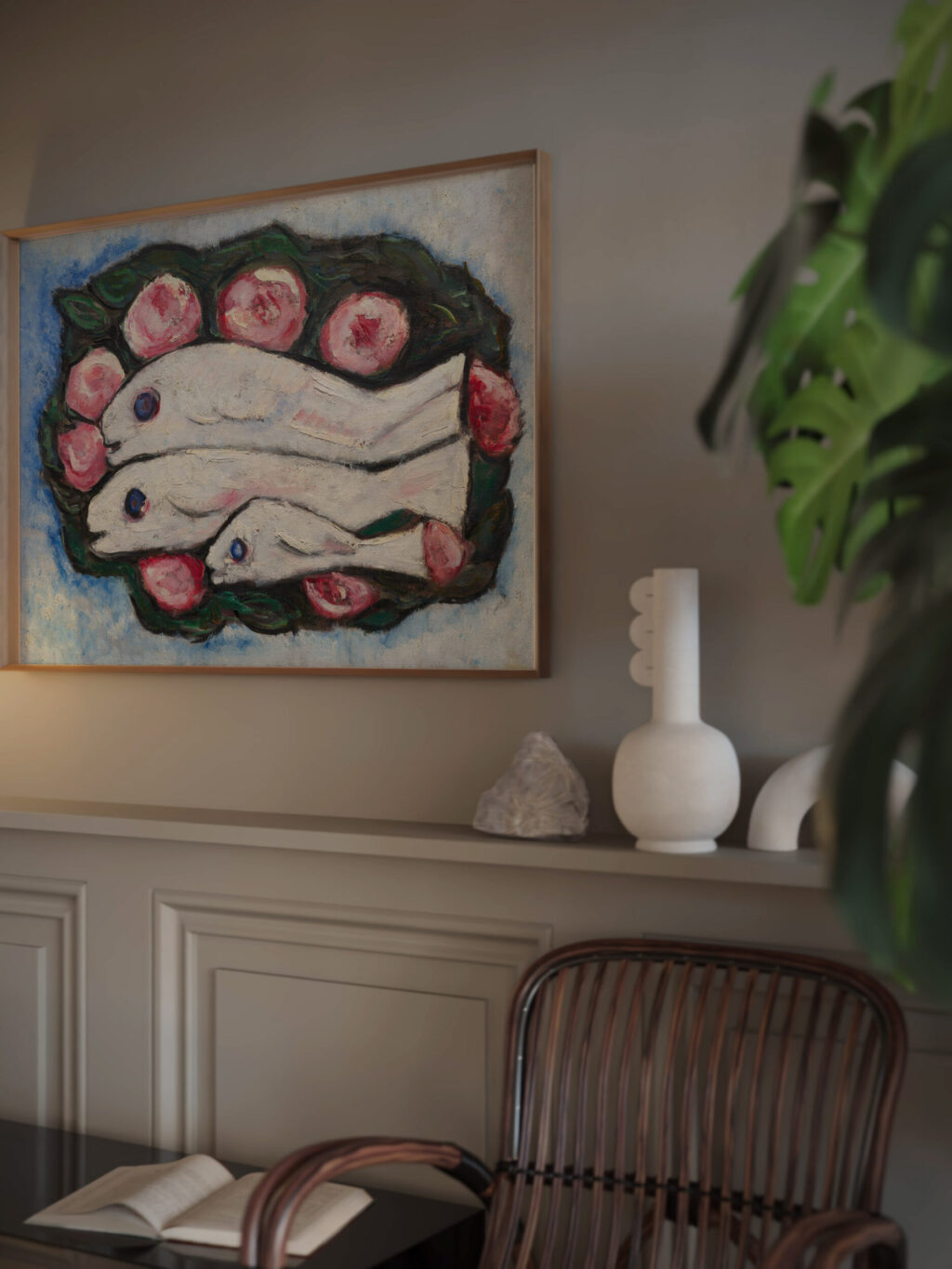 Banquet in Silence 1935 and 1936 Marsden Hartley video mockup