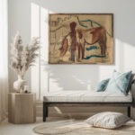 Bauer und trinkende Kuh 1924 Ernst Ludwig Kirchner 5 mockup