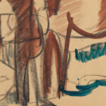 Bauer und trinkende Kuh 1924 Ernst Ludwig Kirchner 8 mockup