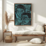 Bauernpaar in der Hutte Andres und Annamargret Muller 1919 Ernst Ludwig Kirchner 5 mockup