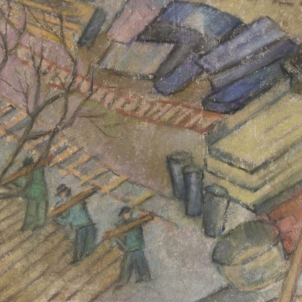 Bauplatz der I. G. Farben 1928 Pauline Kowarzik 3 8 mockup