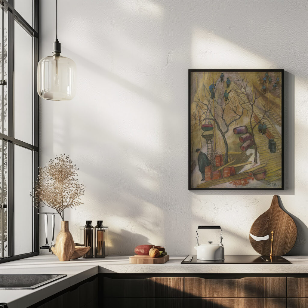 Bauplatz der I. G. Farben 1928 Pauline Kowarzik 6 mockup