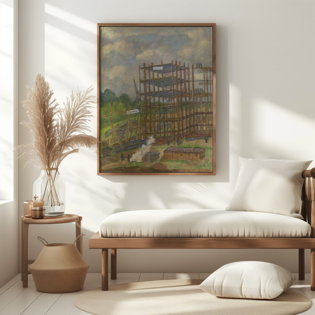 Bauplatz der I. G. Farben 1929 Pauline Kowarzik 2 5 mockup