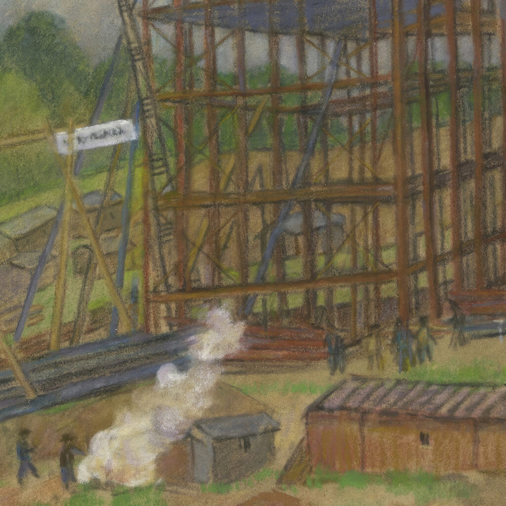 Bauplatz der I. G. Farben 1929 Pauline Kowarzik 2 8 mockup