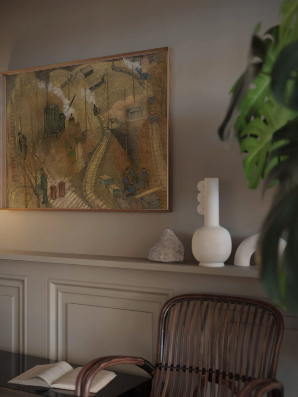 Bauplatz der I. G. Farben ca. 1928 – 1930 Pauline Kowarzik video mockup