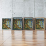 Bay on the Coast of Fehmarn 1913 Ernst Ludwig Kirchner framed posters mockup