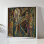 Bazar im Orient 1910 Eugen von Kahler 5 mockup