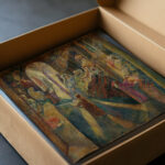 Bazar im Orient 1910 Eugen von Kahler video mockup