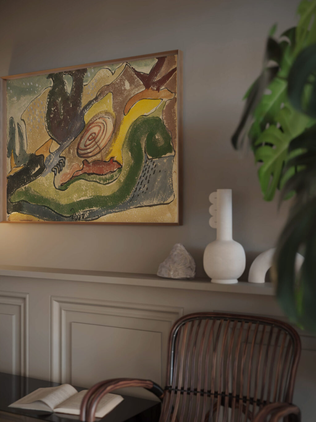 Beach 1940 Arthur Dove video mockup