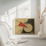 Beat The Whites With The Red Wedge 1919 El Lissitzky 4 mockup