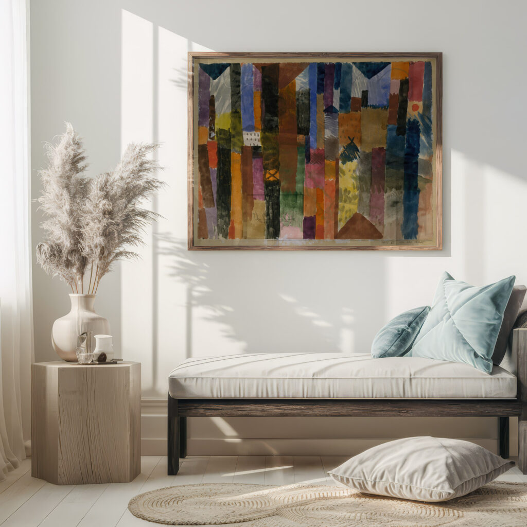 Before the Town 1915 Paul Klee 5 mockup