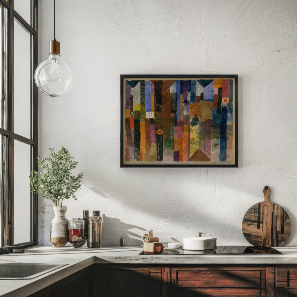 Before the Town 1915 Paul Klee 6 mockup