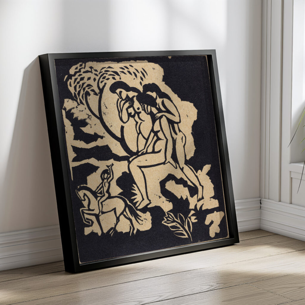 Begrussung Greeting August Macke 4 mockup