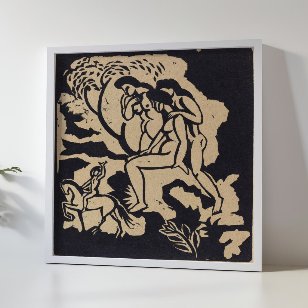 Begrussung Greeting August Macke 5 mockup